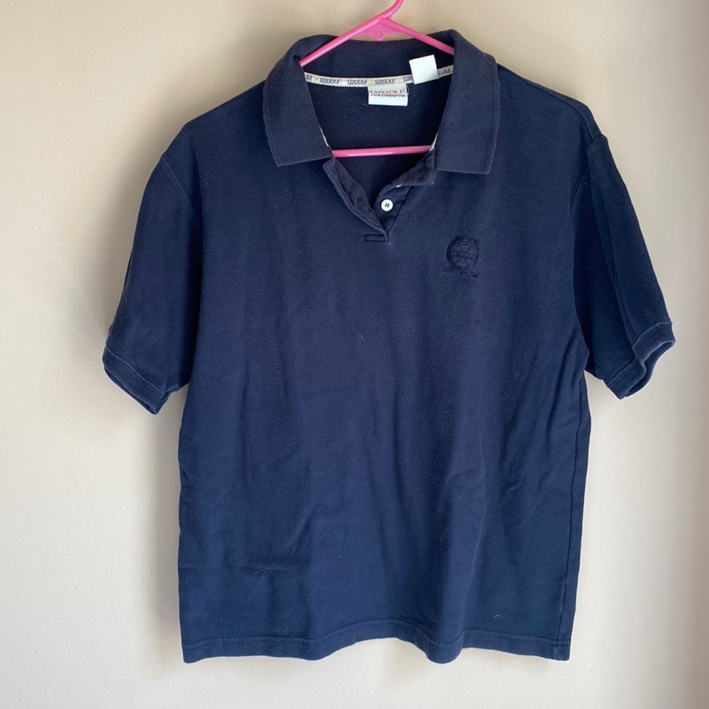 Vintage Liz golf polo shirt cropped